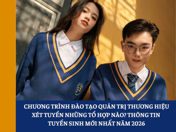 Chương trình đào tạo Quản trị thương hiệu: Chỉ tiêu tuyển sinh có xu hướng tăng? Thông tin tuyển sinh mới nhất 2026